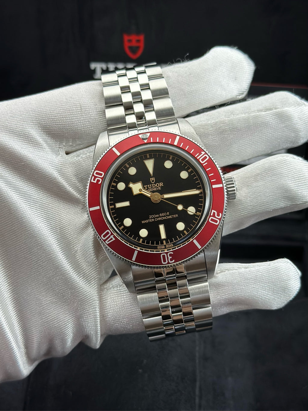Tudor Red Automatic (self-winding) watch