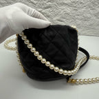 Chanel Black Bucket & Drawstring Bag