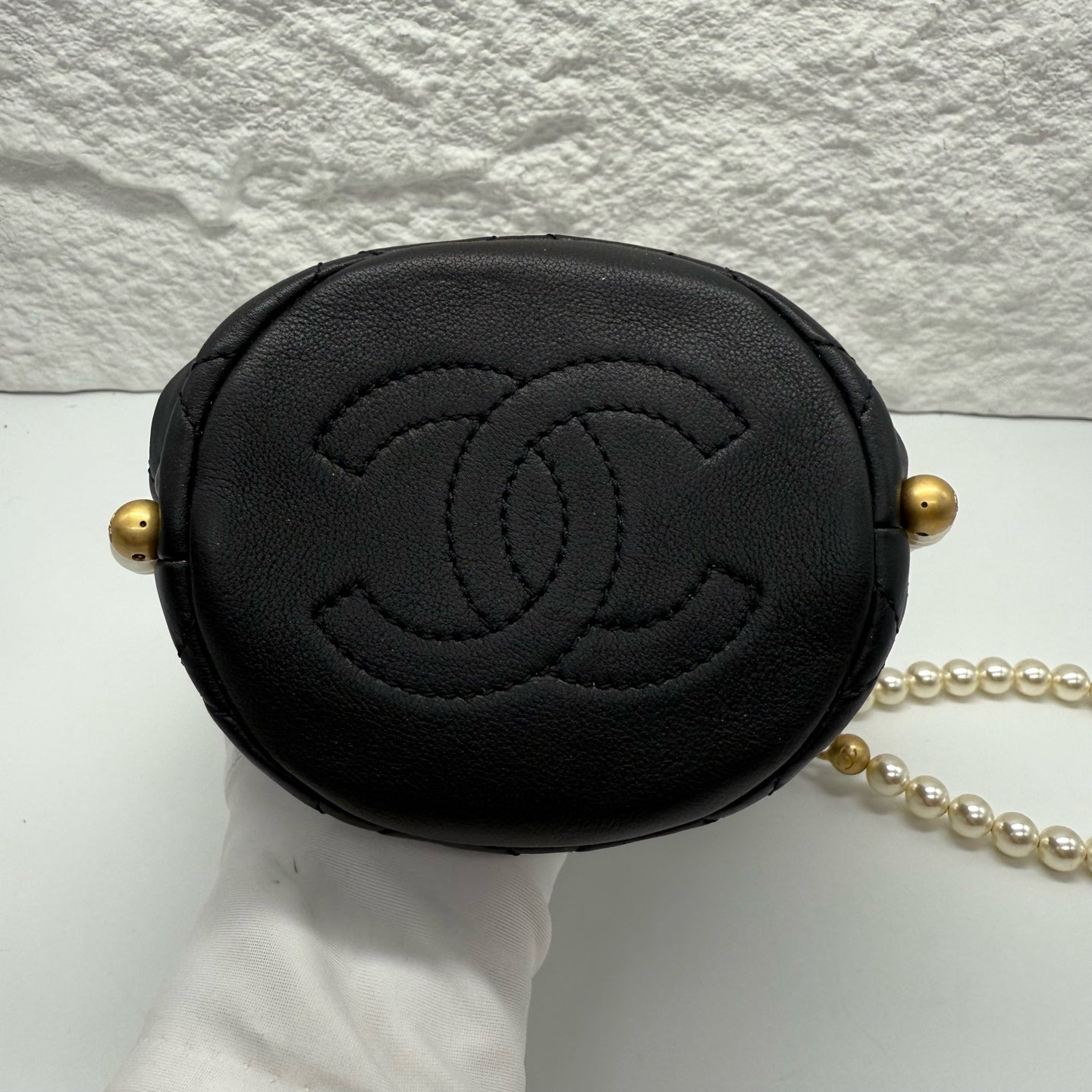 Chanel Black Bucket & Drawstring Bag
