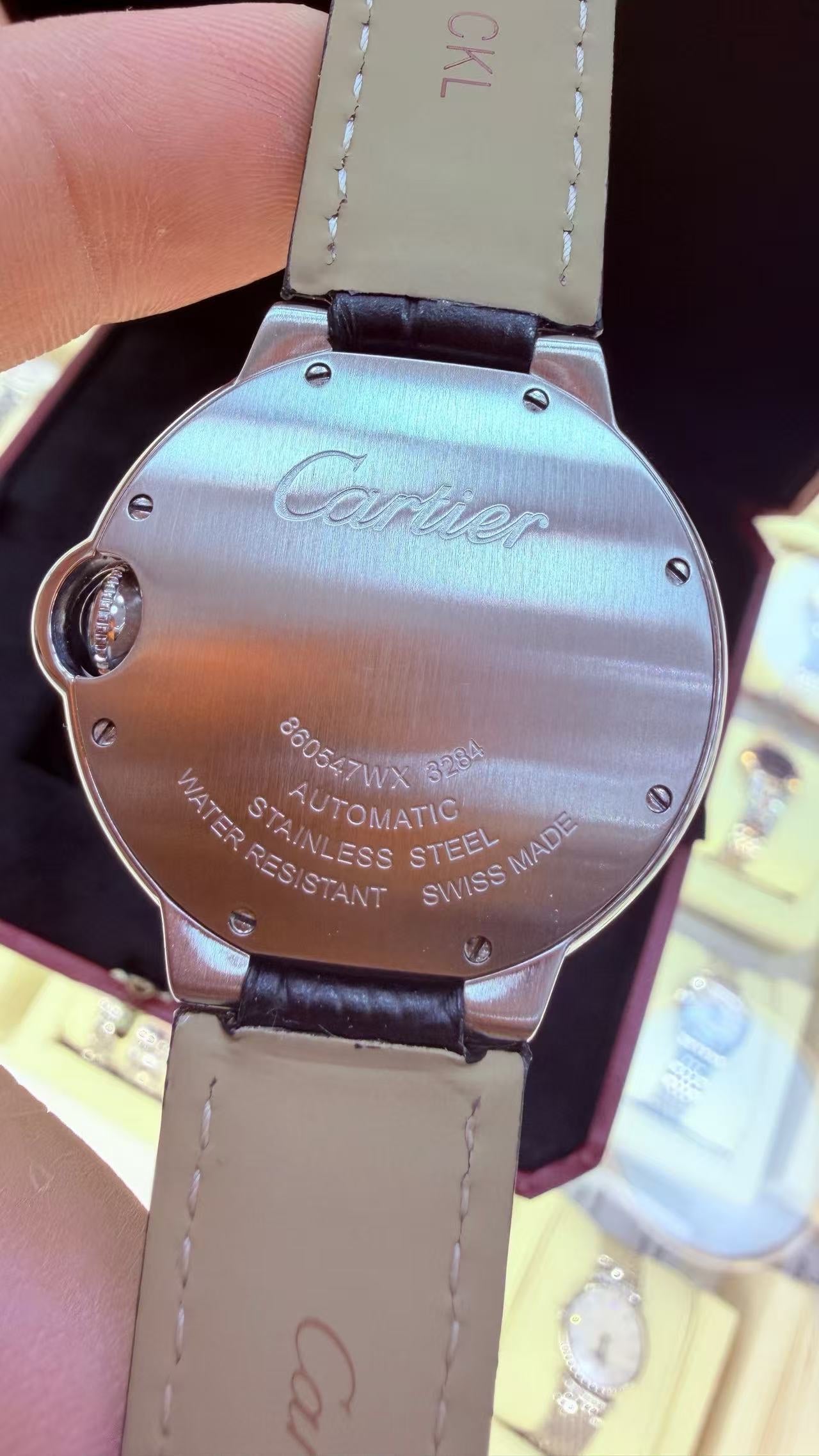Cartier Blue balloon Automatic (self-winding) watch 36.6 millimeters W69017Z4