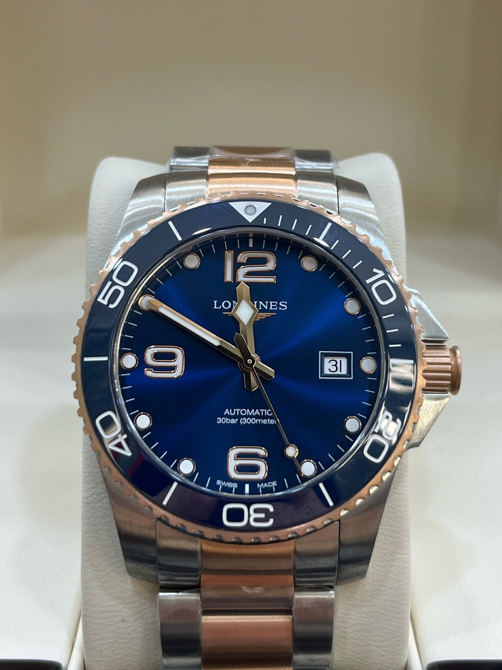 Longines Conquest Diving Series Rose gold Automatic (self-winding) watch 41.00mm L3.781.3.98.7