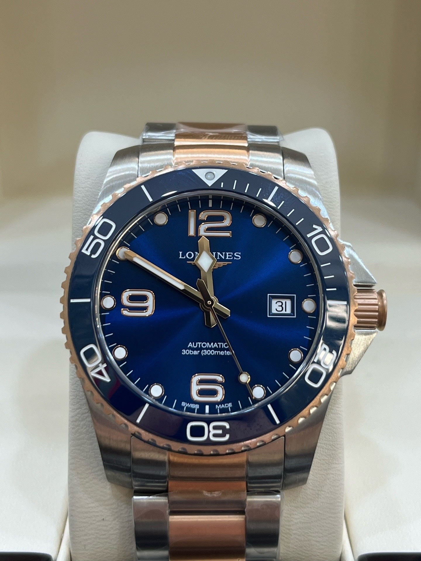 Longines Conquest Diving Series Rose gold Automatic (self-winding) watch 41.00mm L3.781.3.98.7