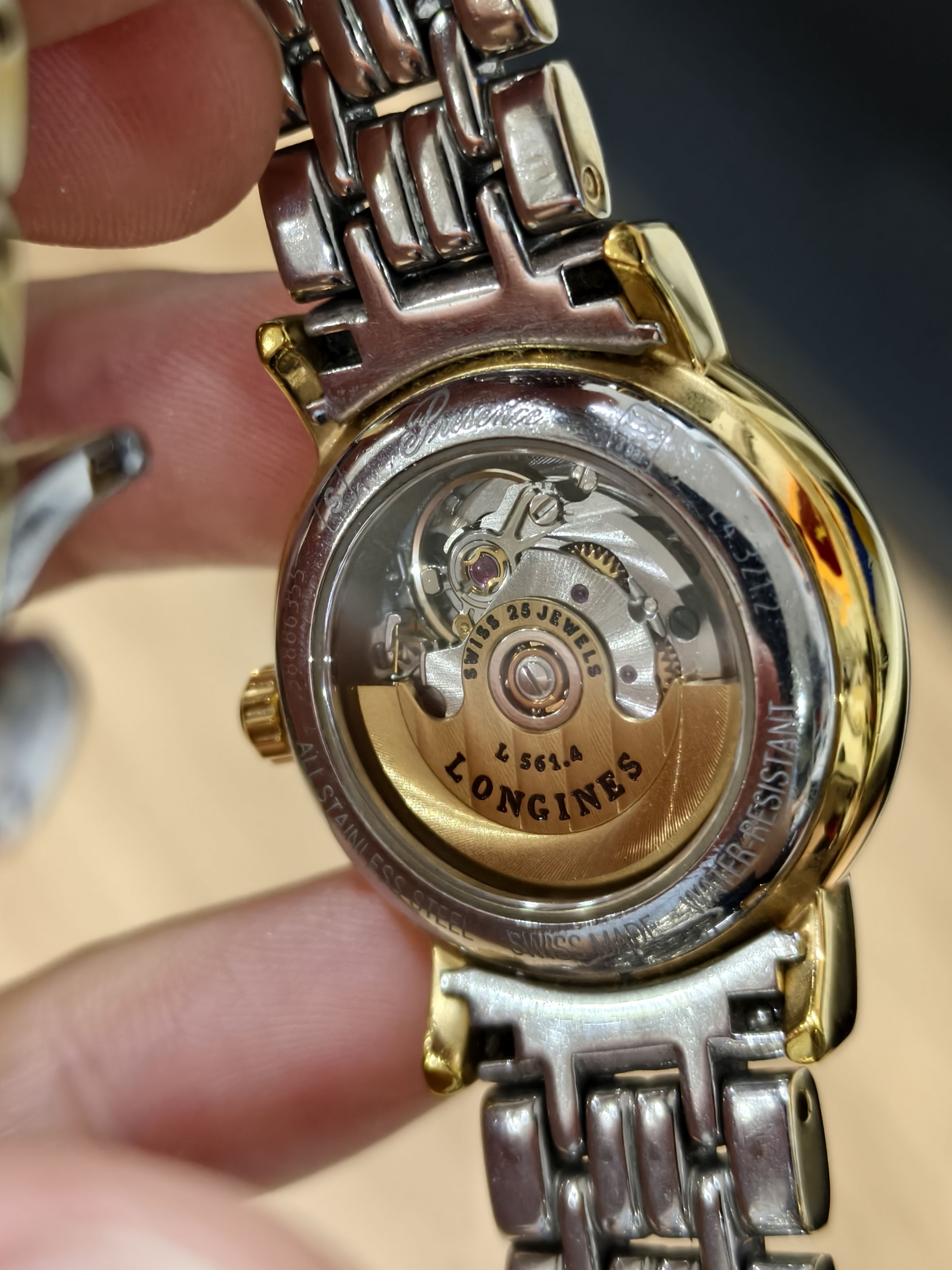 Longines Elegance Automatic (self-winding) watch 25.5 millimeters L4.321.2.45.7