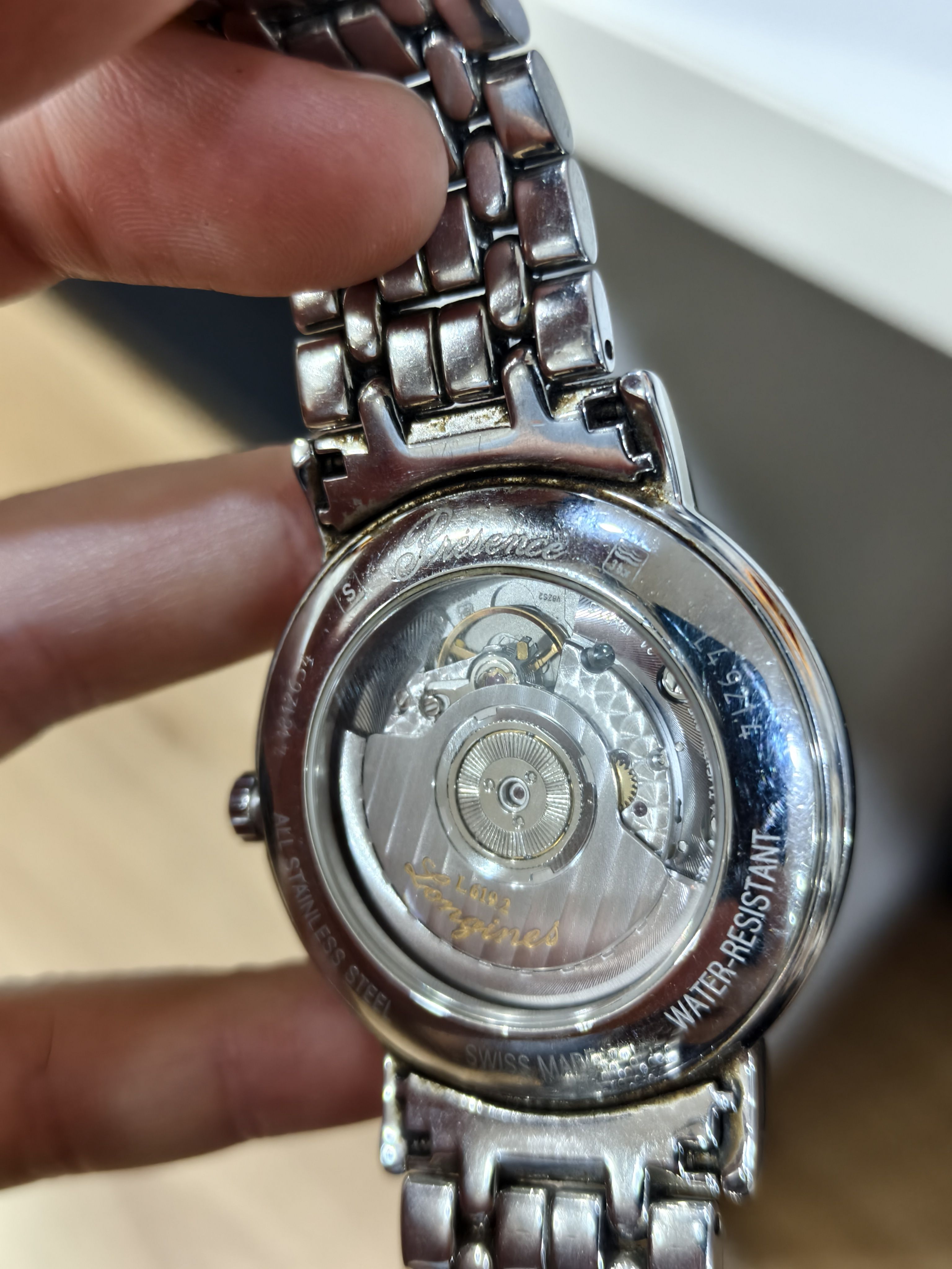 Longines Elegance Automatic (self-winding) watch 38 millimeters L4.921.4.18.6
