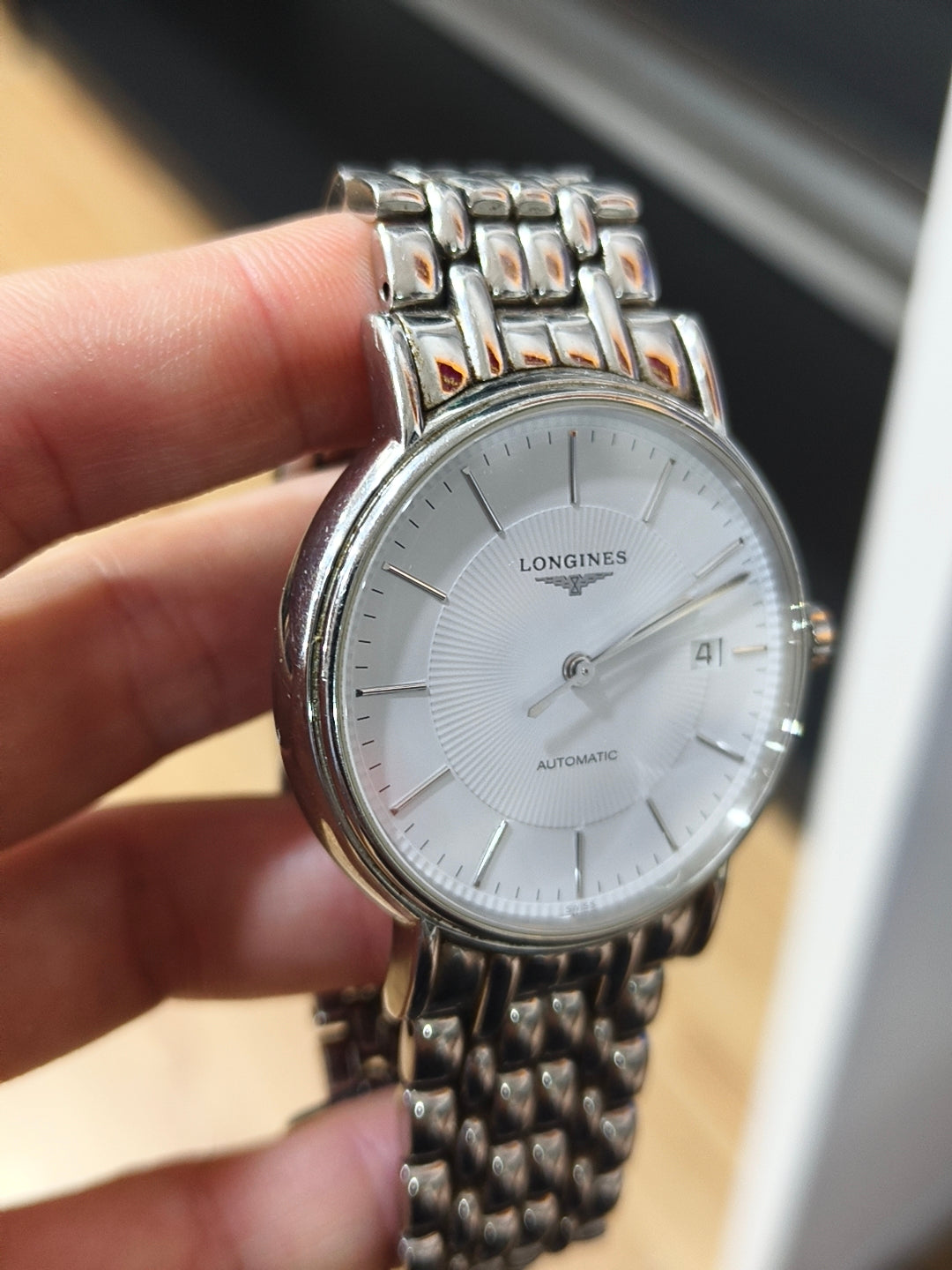 Longines Elegance Automatic (self-winding) watch 38 millimeters L4.921.4.18.6