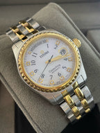 Rolex White Automatic (self-winding) watch