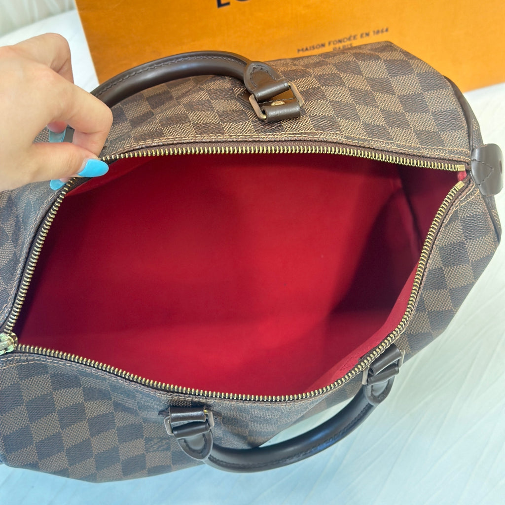 Louis Vuitton Brown Satchel Length 35 x Width 18 x Height 24 cm N41523