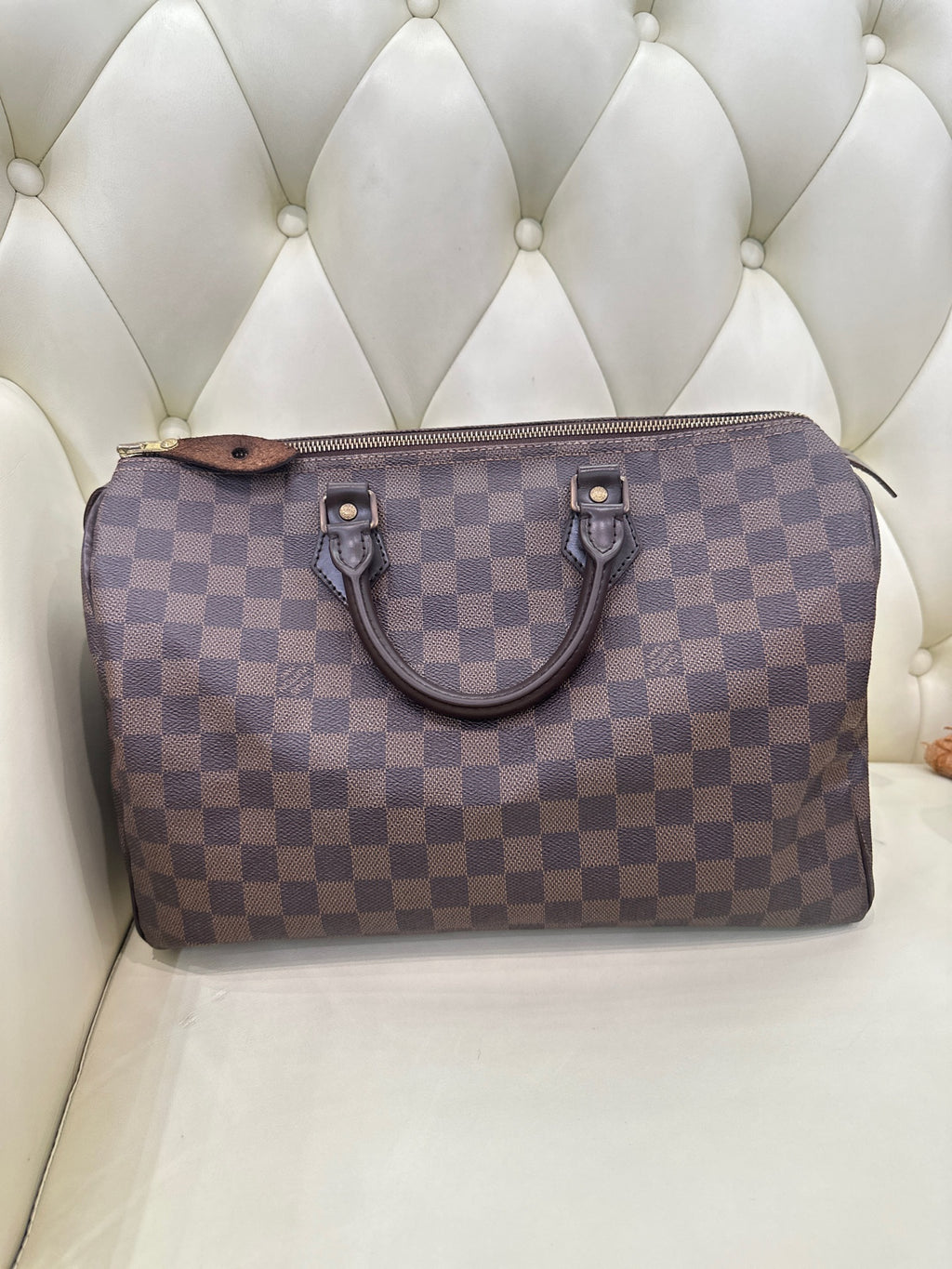 Louis Vuitton Brown Satchel Length 35 x Width 18 x Height 24 cm N41523