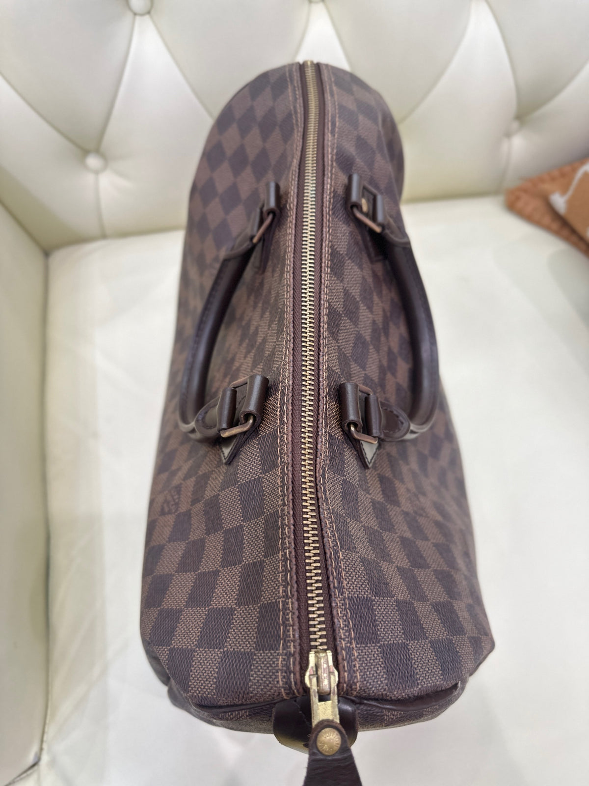 Louis Vuitton Brown Satchel Length 35 x Width 18 x Height 24 cm N41523