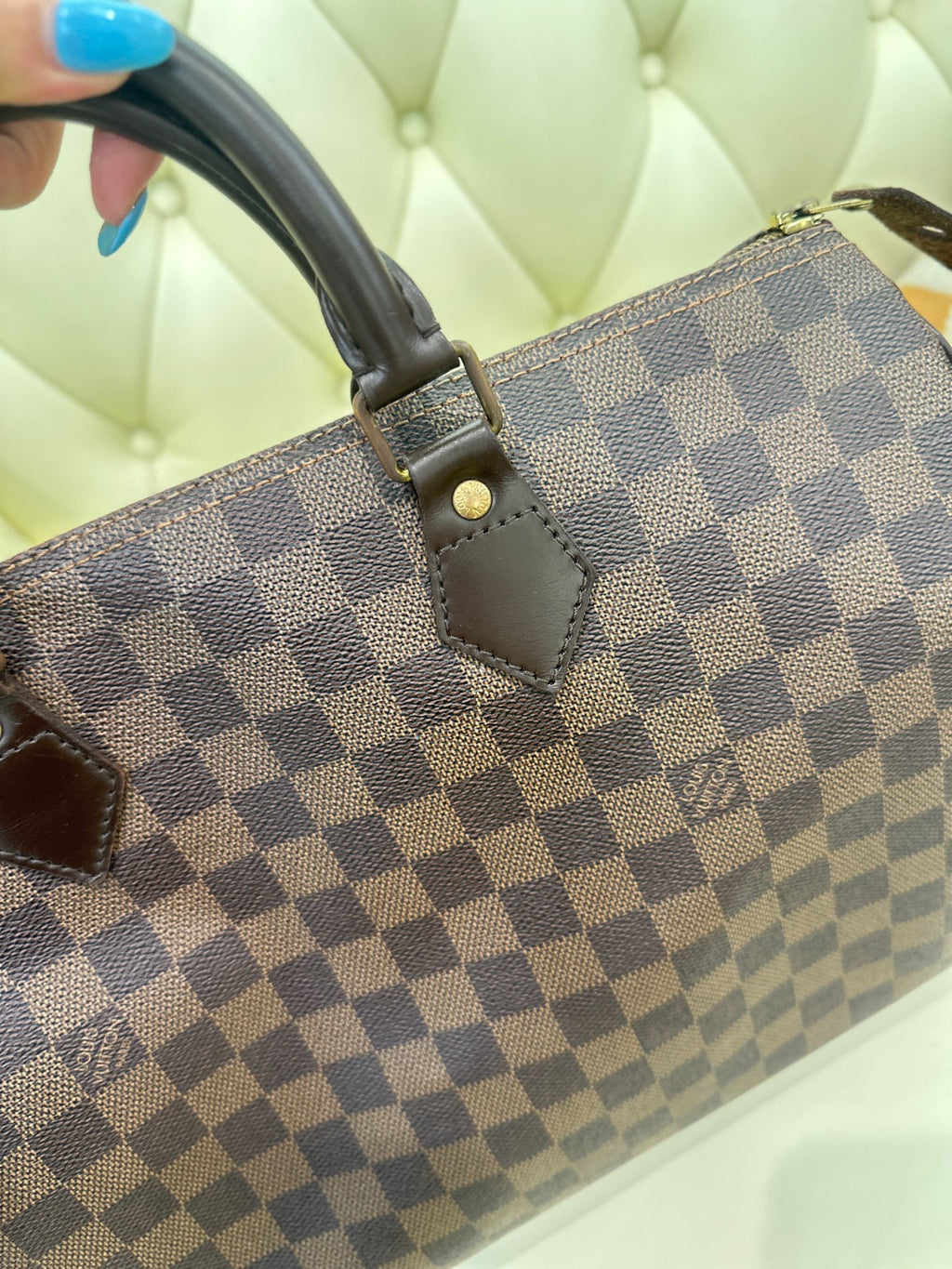 Louis Vuitton Brown Satchel Length 35 x Width 18 x Height 24 cm N41523