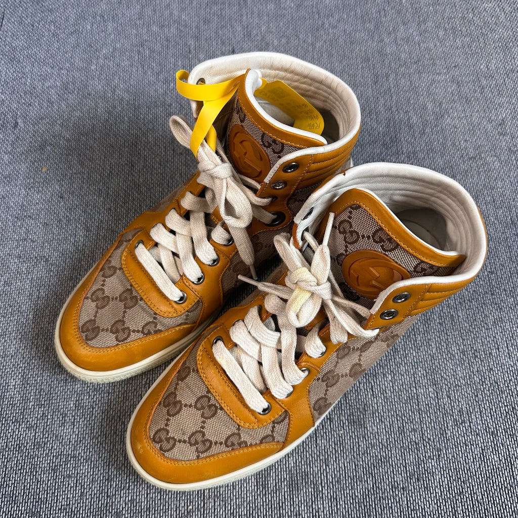 空白 Leather Skate shoes