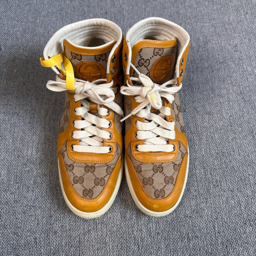 空白 Leather Skate shoes