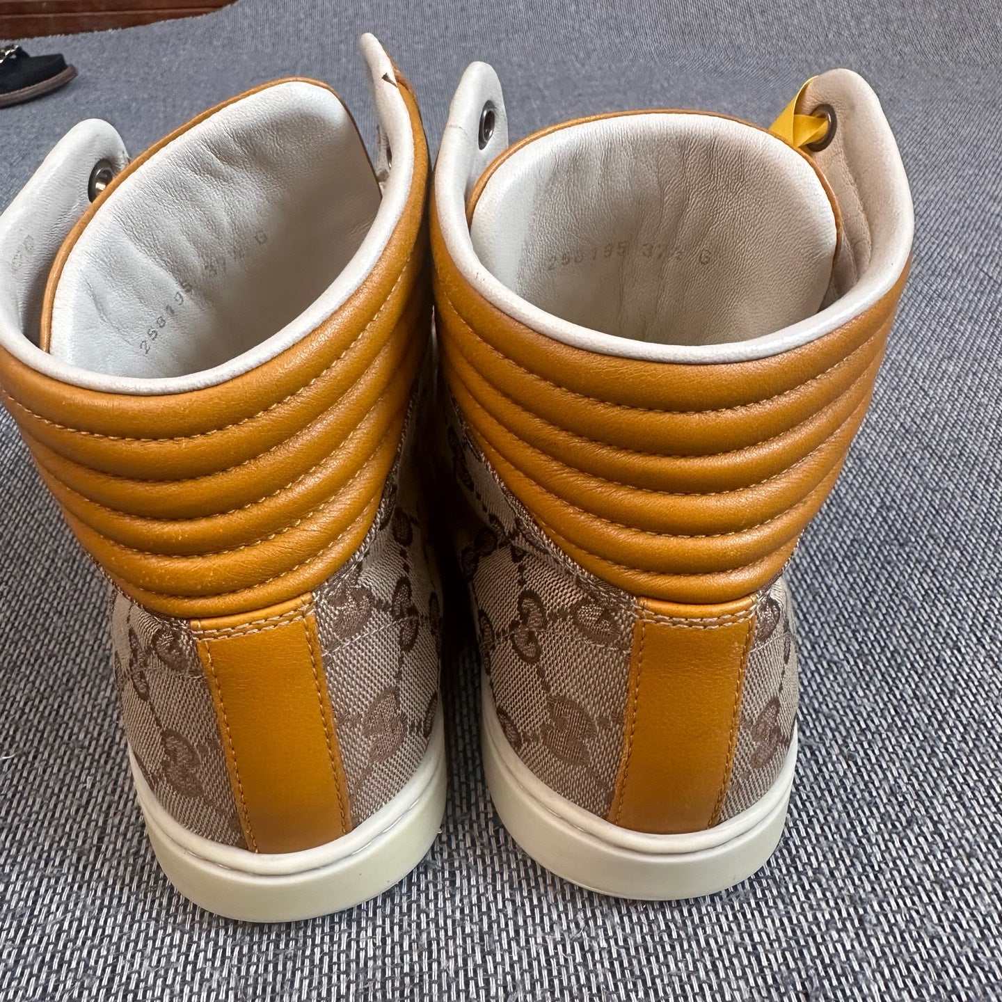 空白 Leather Skate shoes