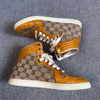 空白 Leather Skate shoes