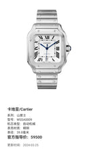 Cartier Santos 39.8 millimeters WSSA0009