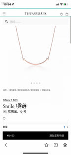 Tiffany Rose gold Necklace
