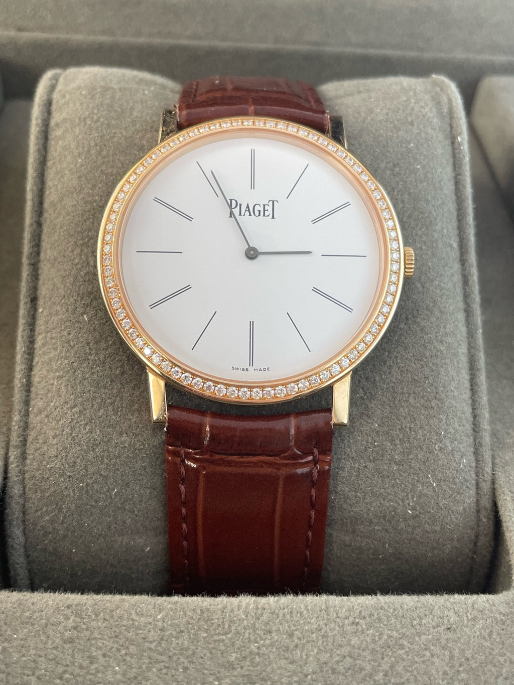 Piaget Altiplano Origin watch Rose gold Mechanical watch 38 millimeters G0A36125