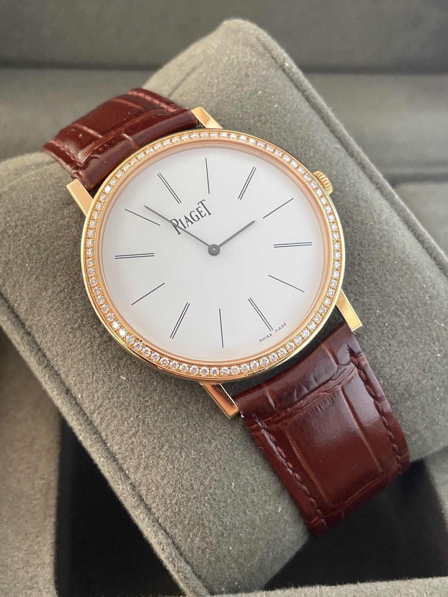 Piaget Altiplano Origin watch Rose gold Mechanical watch 38 millimeters G0A36125