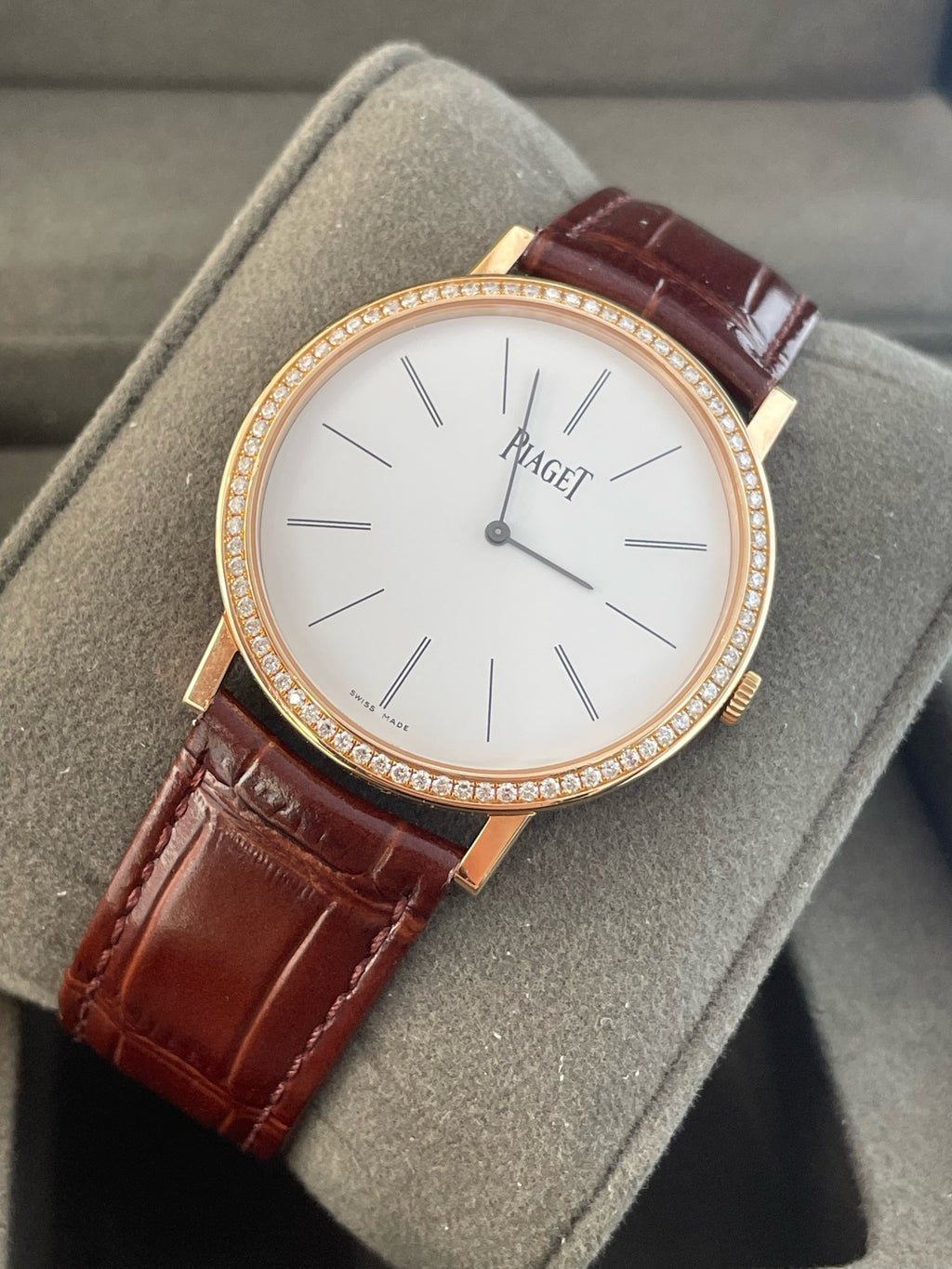 Piaget Altiplano Origin watch Rose gold Mechanical watch 38 millimeters G0A36125