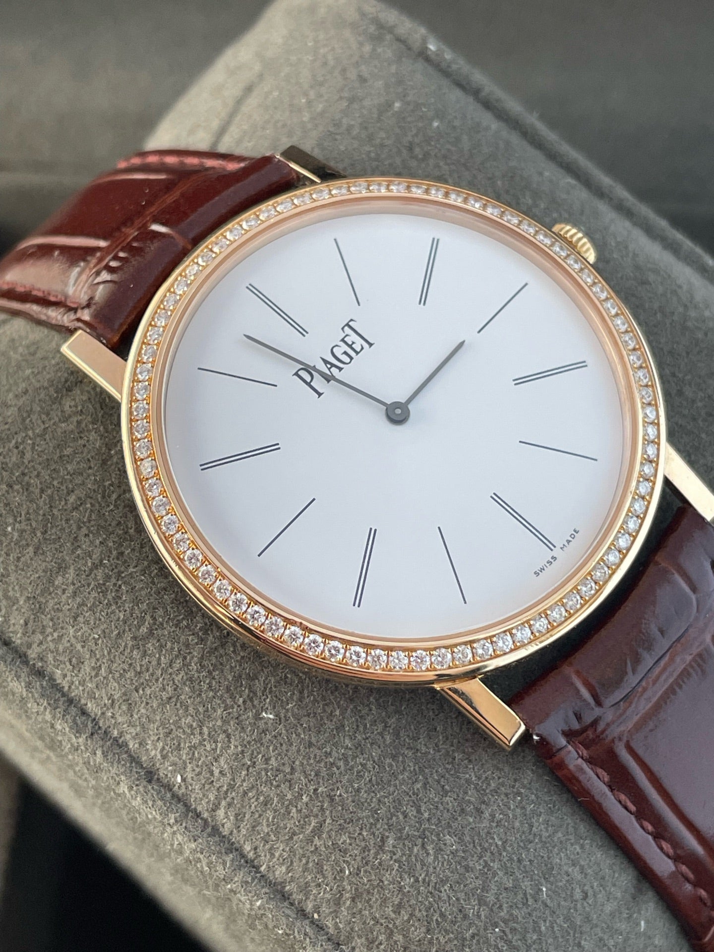 Piaget Altiplano Origin watch Rose gold Mechanical watch 38 millimeters G0A36125