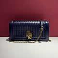 Bottega Veneta Blue Crossbody