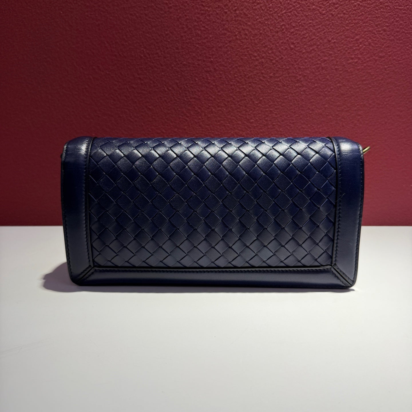 Bottega Veneta Blue Crossbody