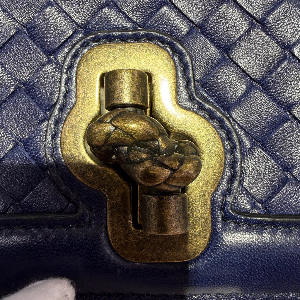 Bottega Veneta Blue Crossbody