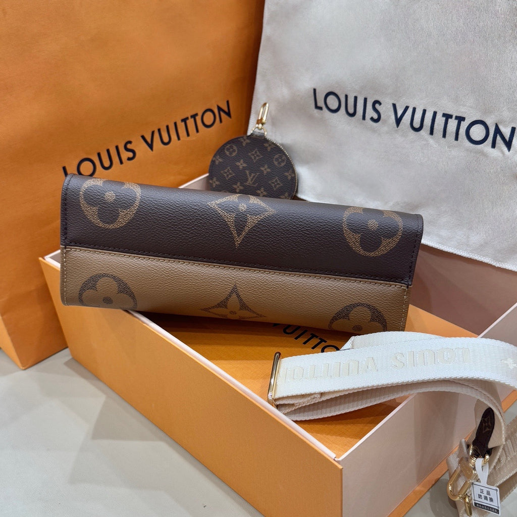 Louis Vuitton Onthego Crossbody 25 x 13 x 10 M46653