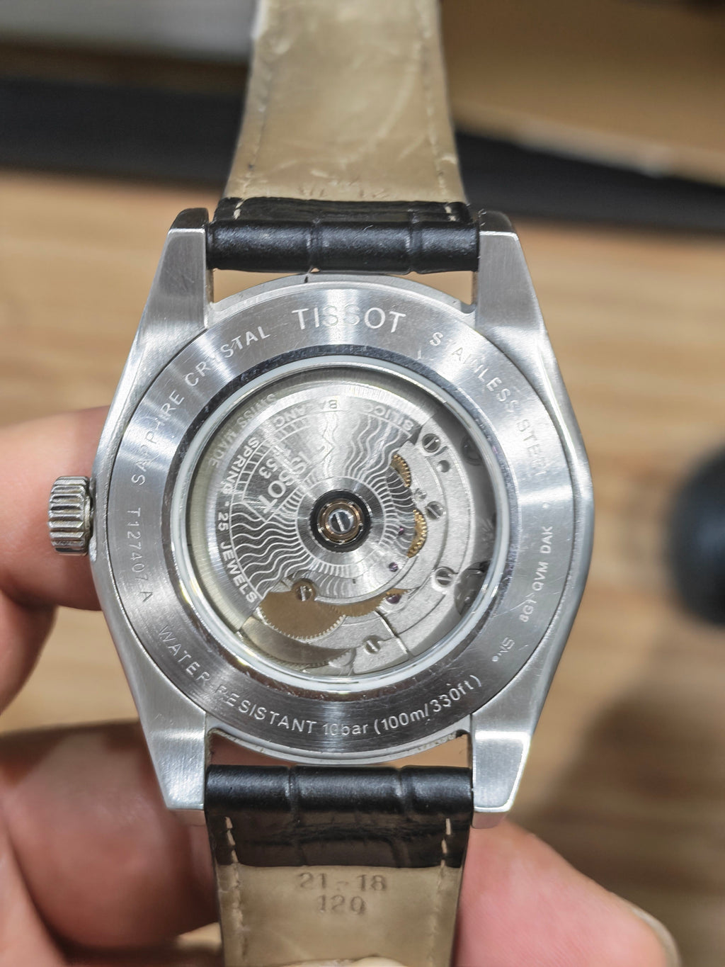 Tissot Elegance Automatic (self-winding) watch 40 millimeters T1274071604101