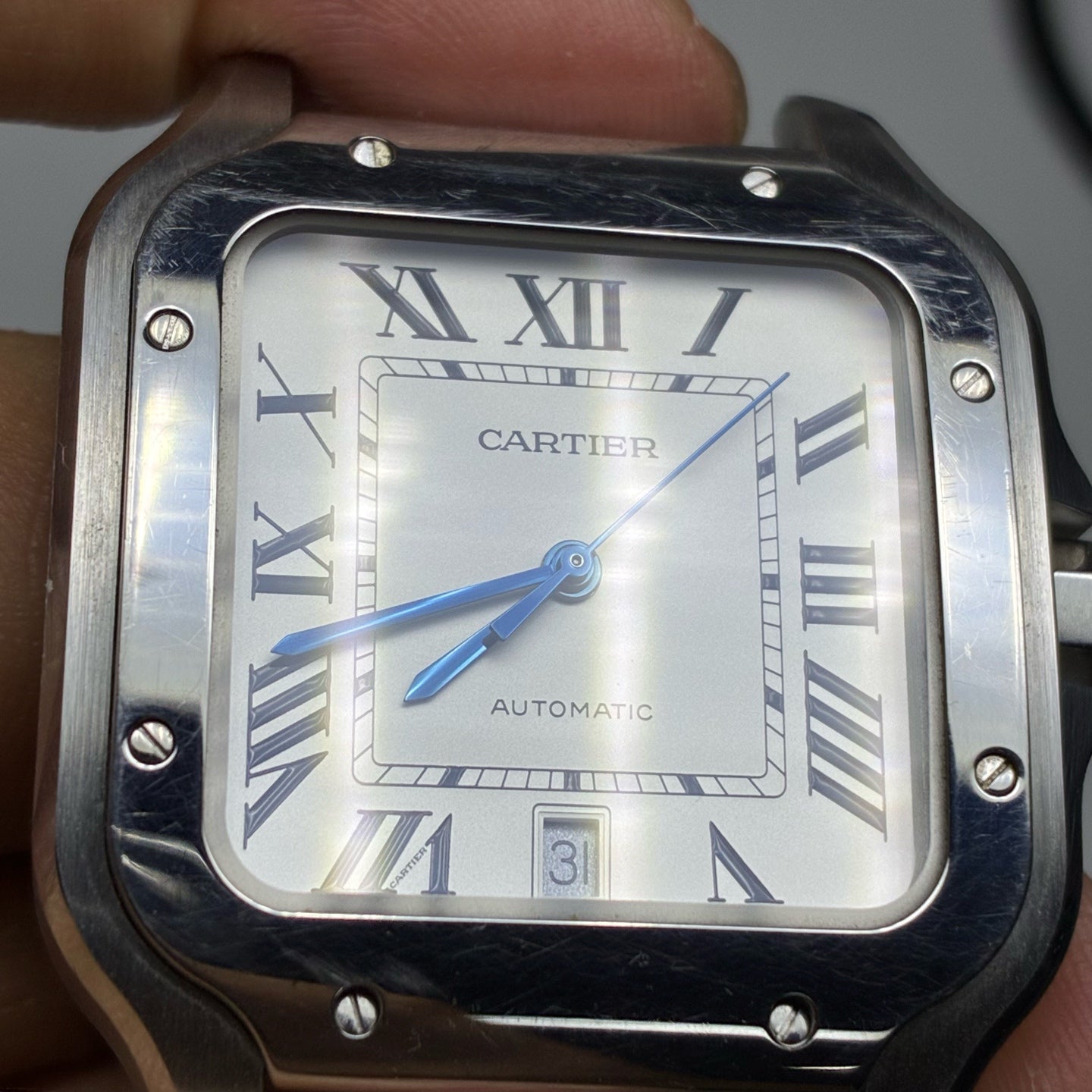 Cartier Santos 39.8 millimeters WSSA0009