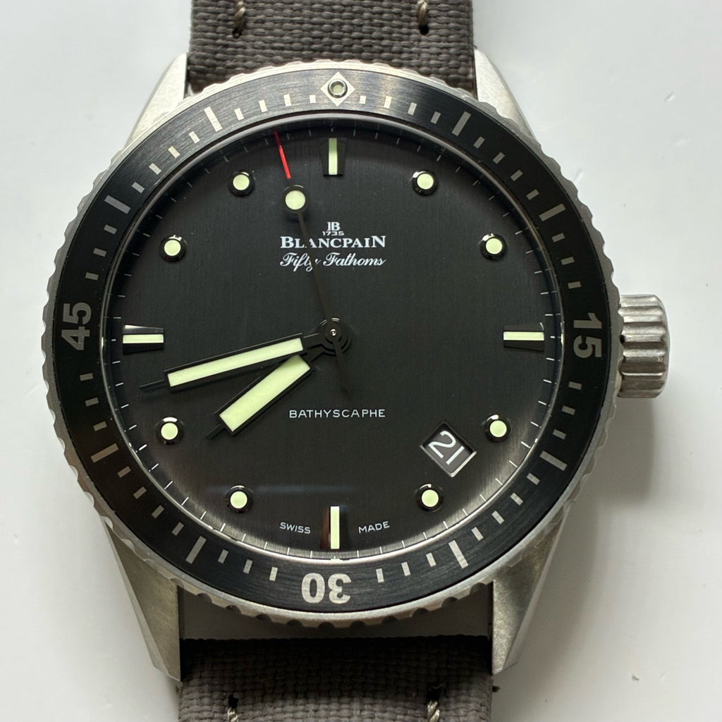 Blancpain Fifty Fathoms 43 mm 5000 1210 G52A