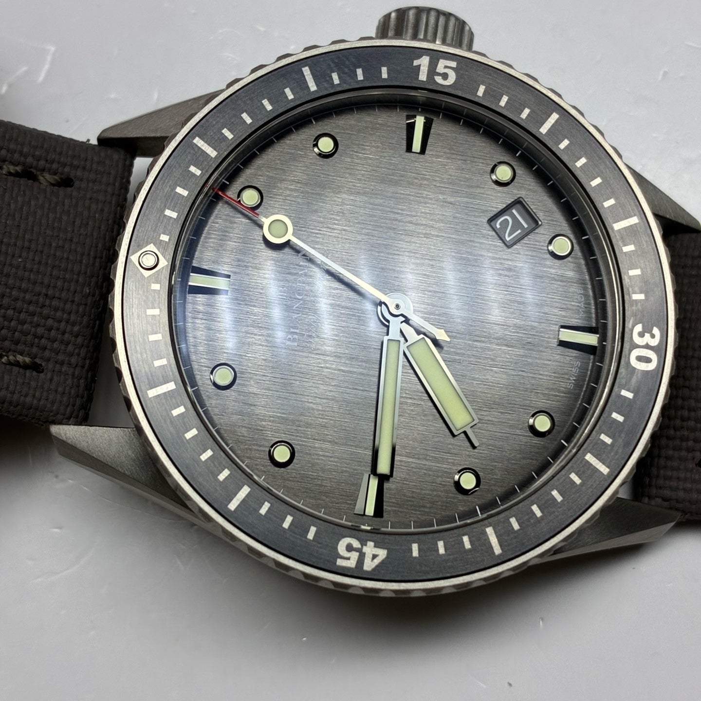 Blancpain Fifty Fathoms 43 mm 5000 1210 G52A