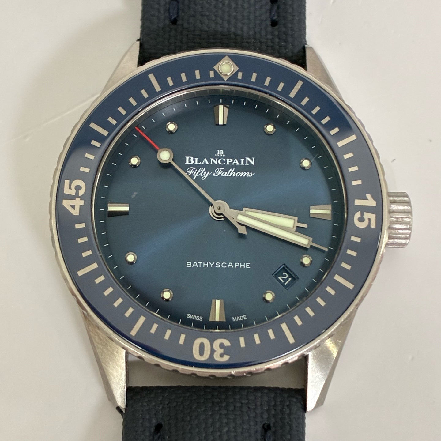Blancpain Fifty Fathoms 38 mm 5100 1140 O52A