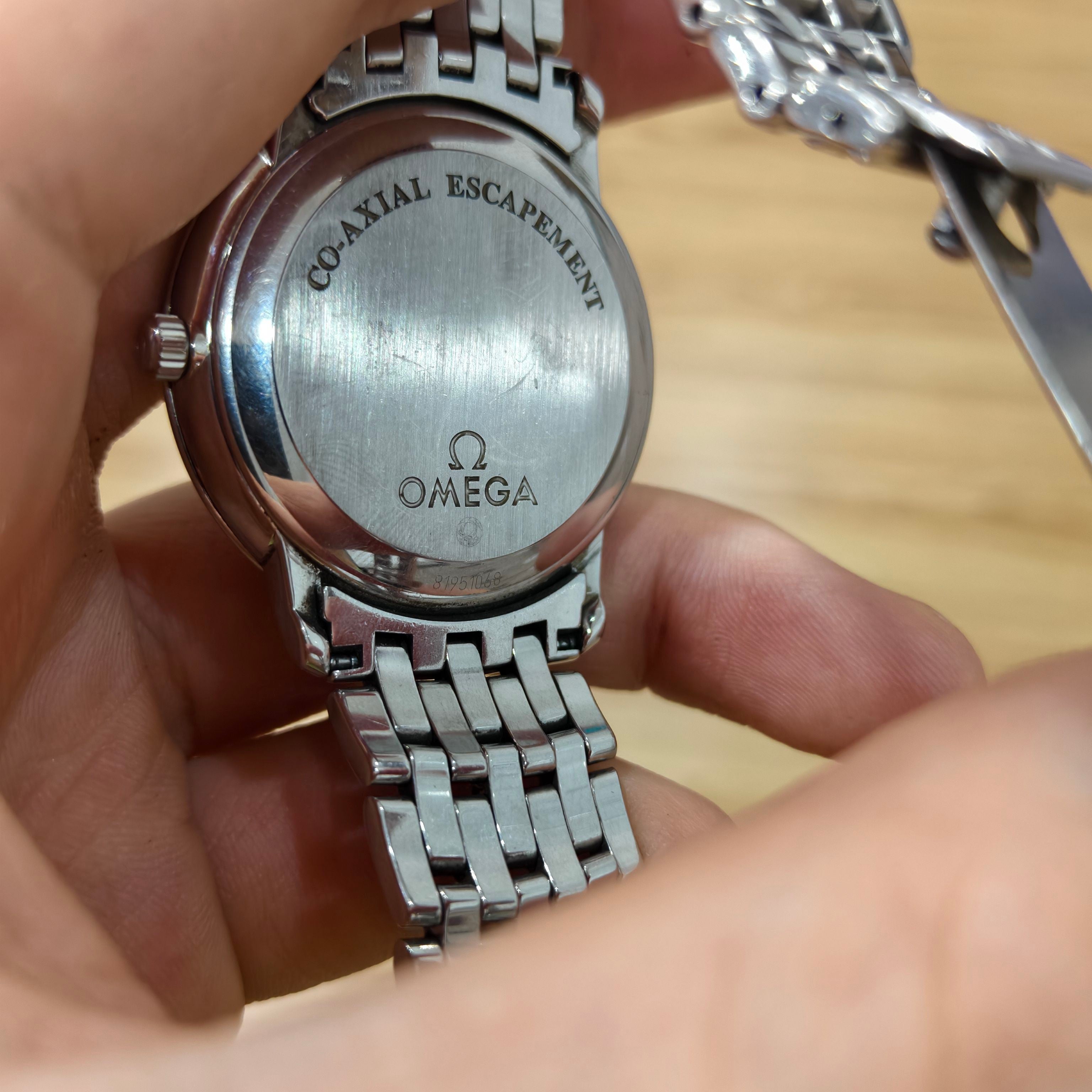 Omega Dish fly Automatic (self-winding) watch 36.5 millimeters 4574.50.00