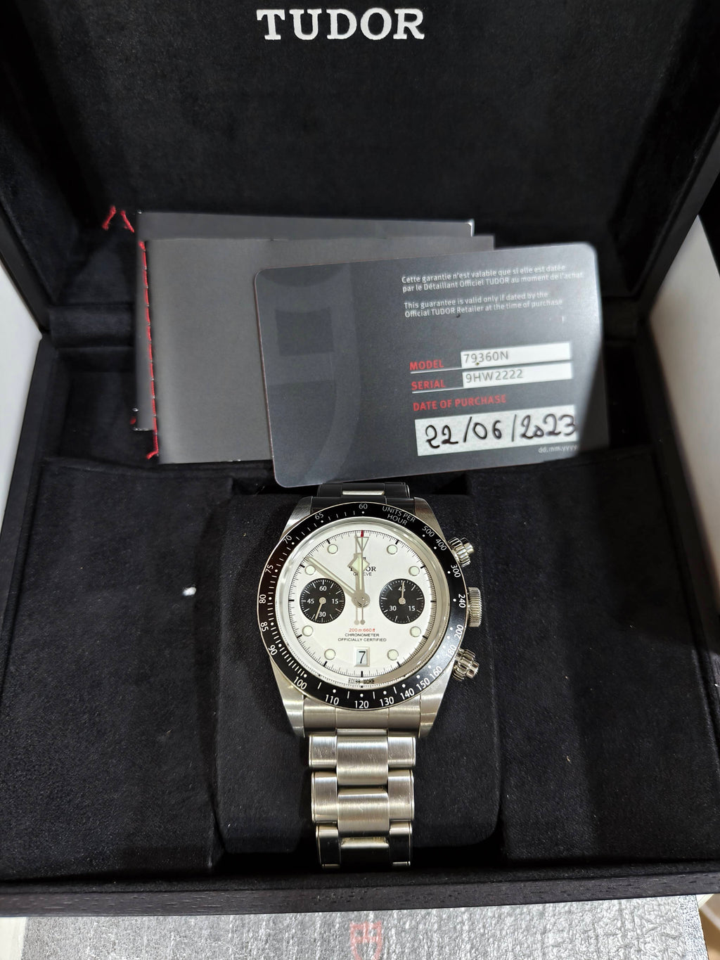 Tudor Blue Bay Chronograph 41 millimeters m79360n-0002