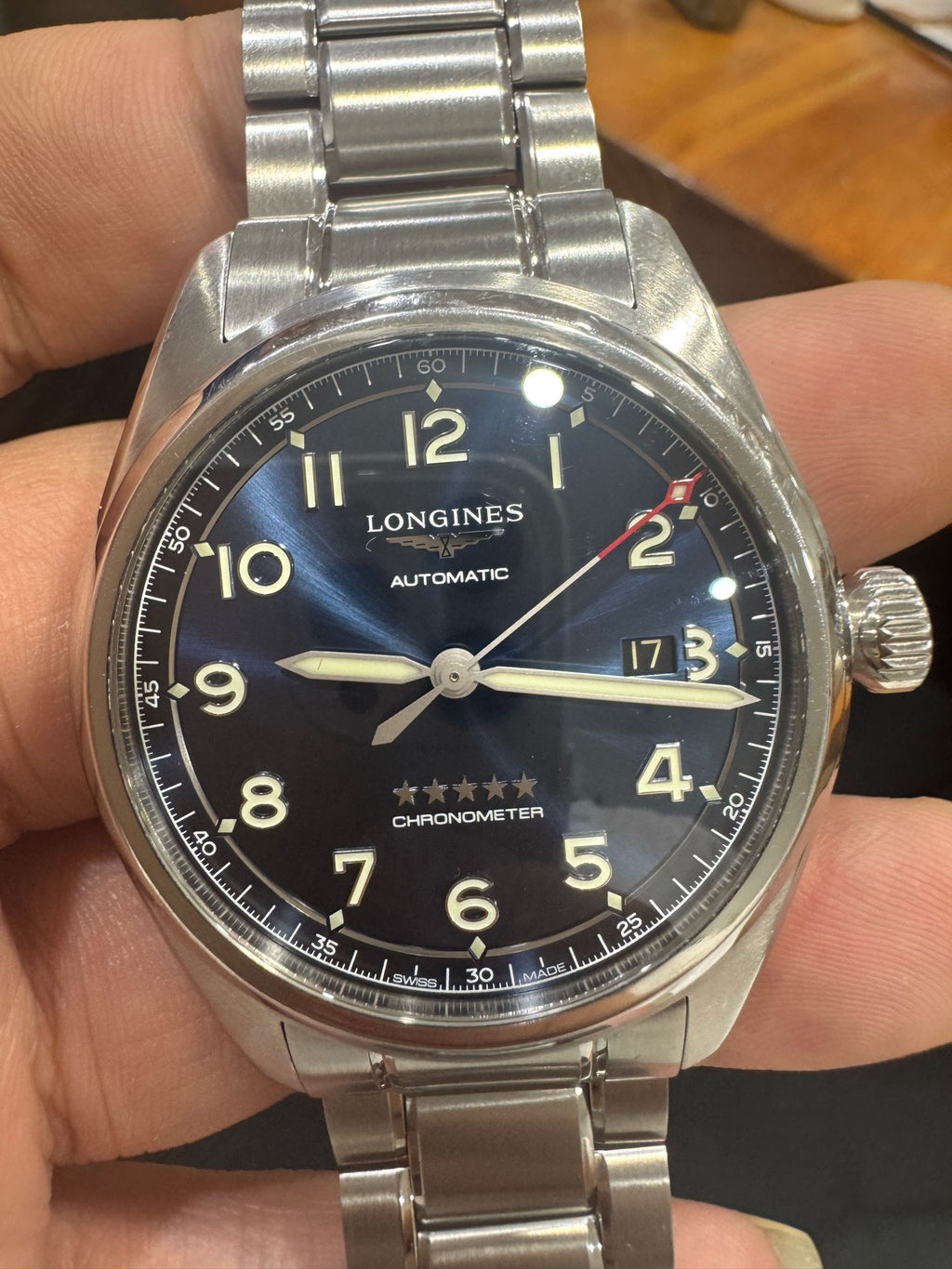 Longines Pioneer Series Mechanical watch 42.00mm L3.811.4.93.6