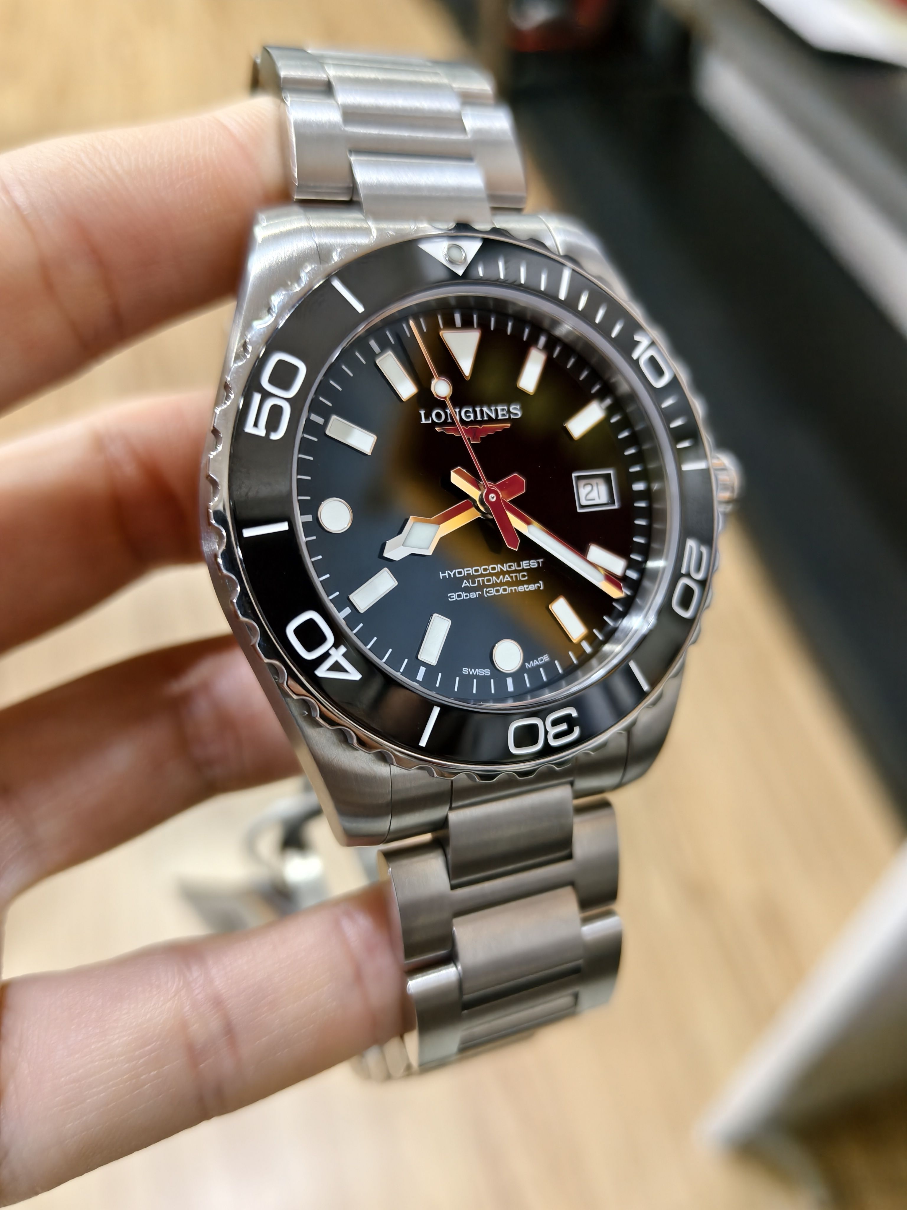 Longines Longines Conquest Diving Collection Automatic (self-winding) watch 42.00mm L3.788.4.56.6