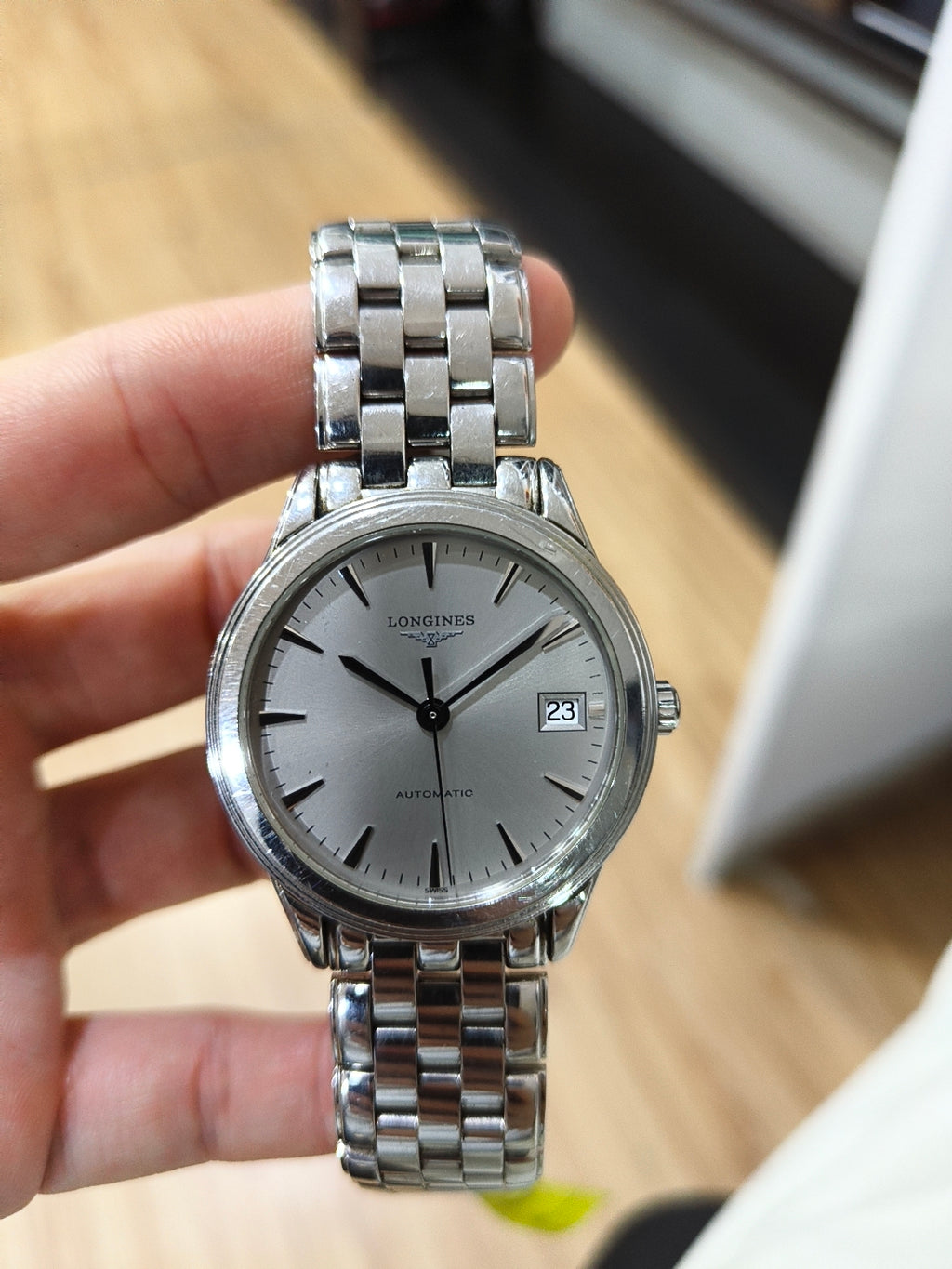 Longines Military Flag Series Automatic (self-winding) watch 35.40 MM L4.717.4.72.6