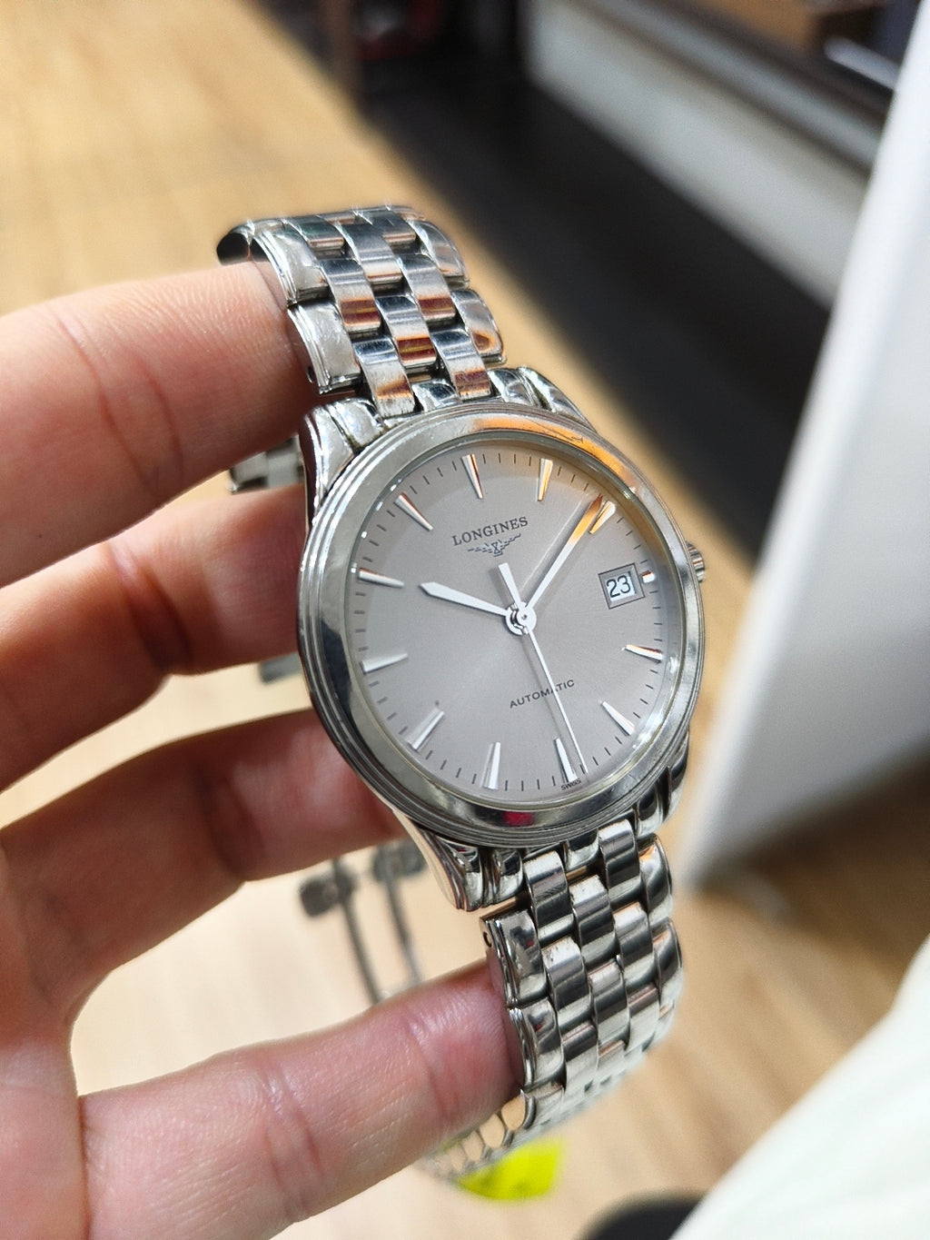 Longines Military Flag Series Automatic (self-winding) watch 35.40 MM L4.717.4.72.6