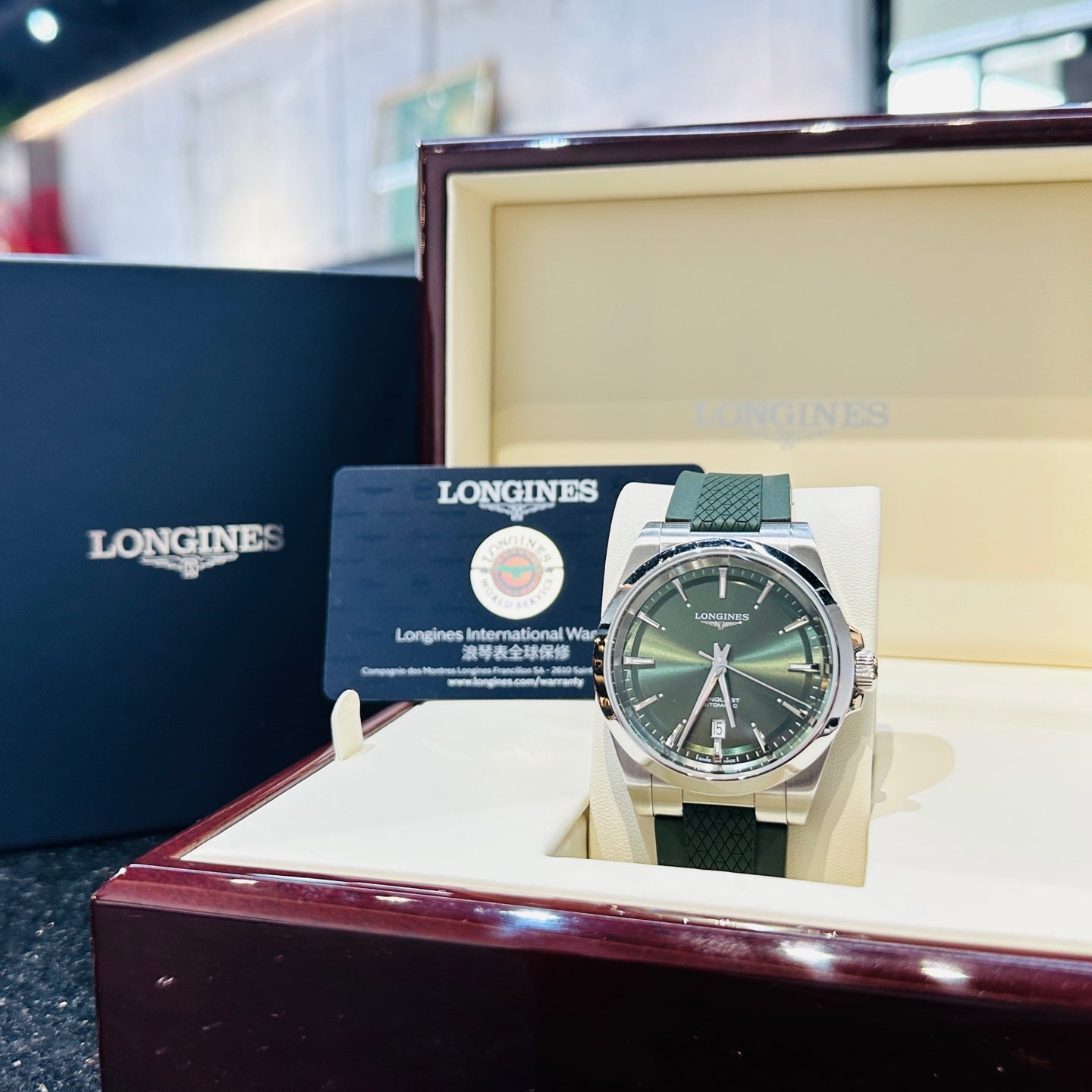 Longines Conquest Active Series Automatic (self-winding) watch 41.00 L3.830.4.02.9