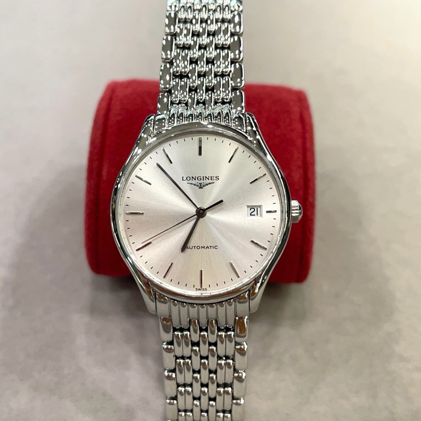 Longines Lüya Series Gray Automatic (self-winding) watch 35 millimeters L4.760.4.72.6