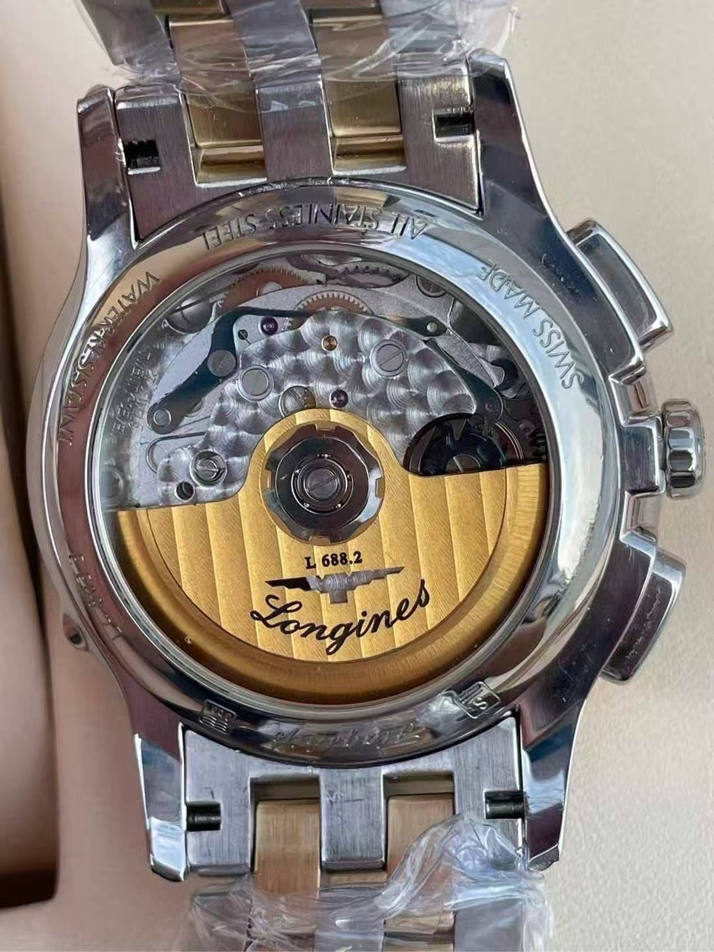 Longines Elegance White Automatic (self-winding) watch 39 millimeters L4.803.3.22.7