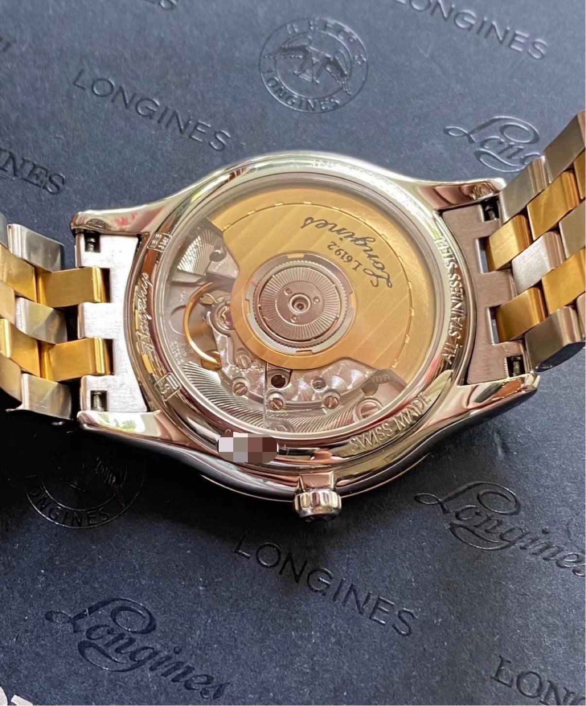 Longines Classic Yellow Automatic (self-winding) watch 35.6 millimeters L4.774.3.37.7