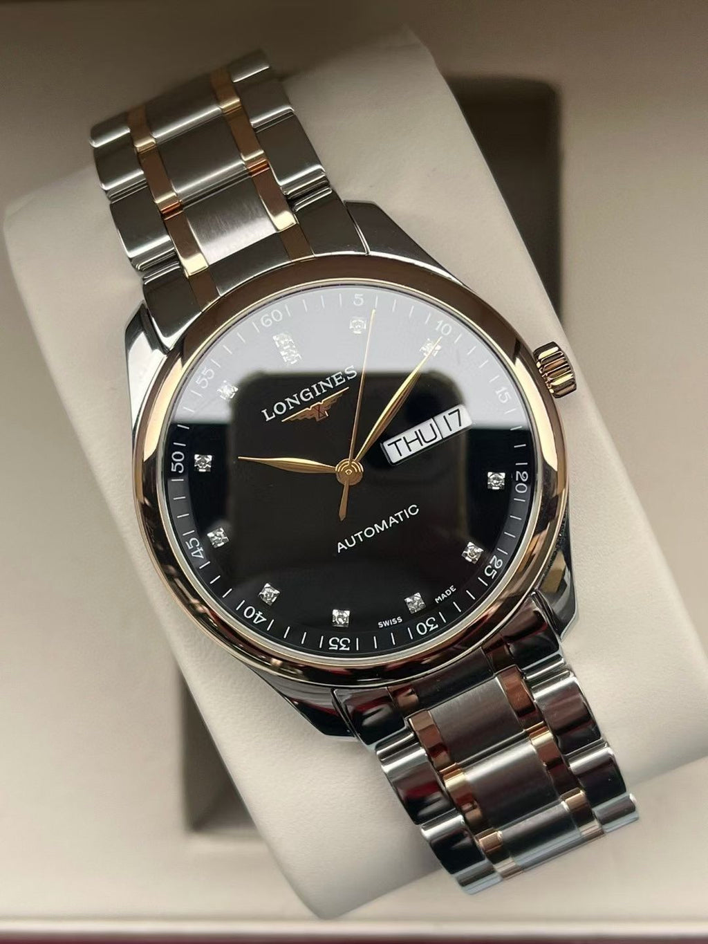 Longines Watchmaking Tradition Rose gold Automatic (self-winding) watch 38.50 millimeters L2.755.5.59.7