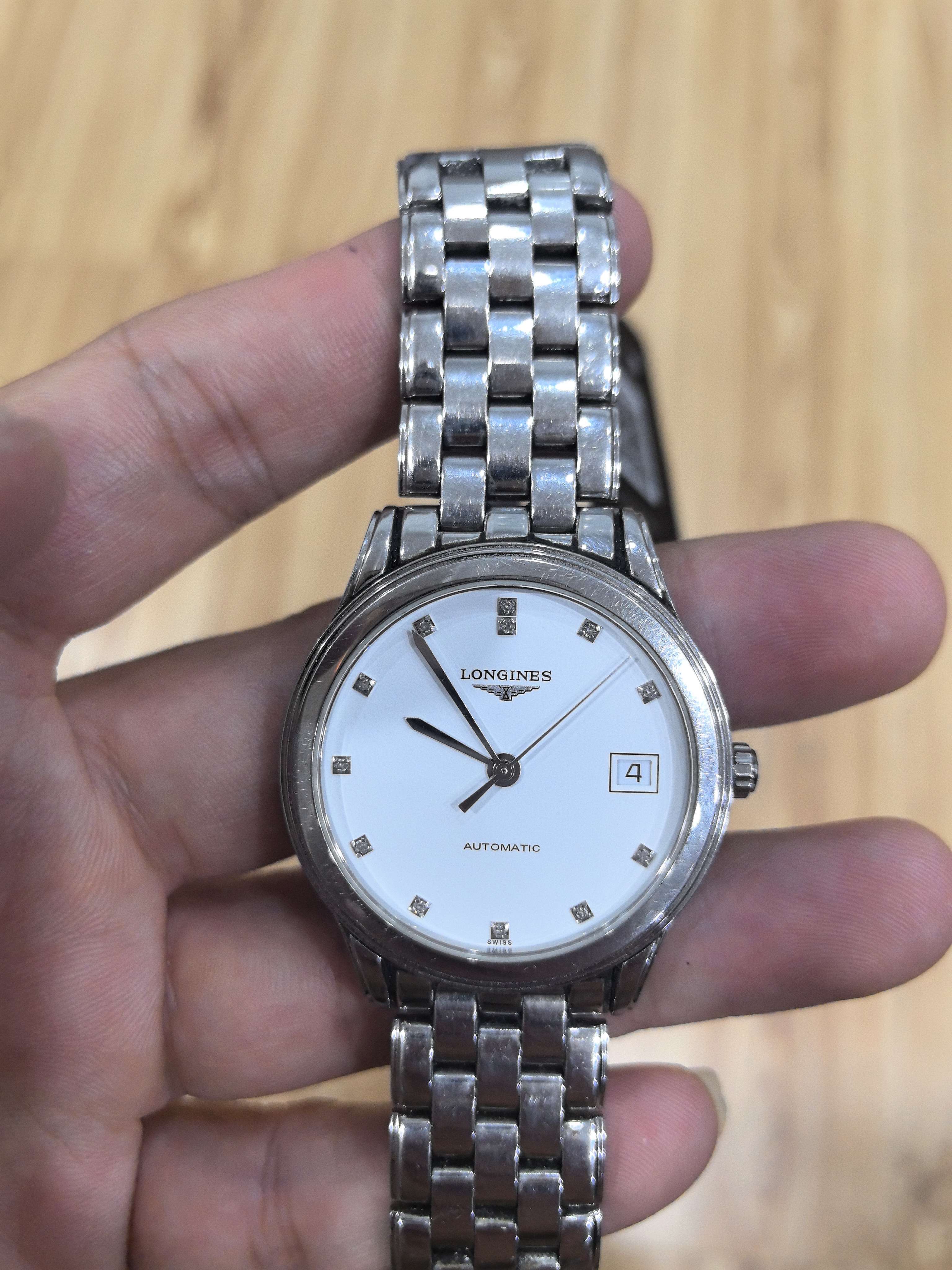 Longines Classic Automatic (self-winding) watch 35.6 millimeters L4.774.4.27.6