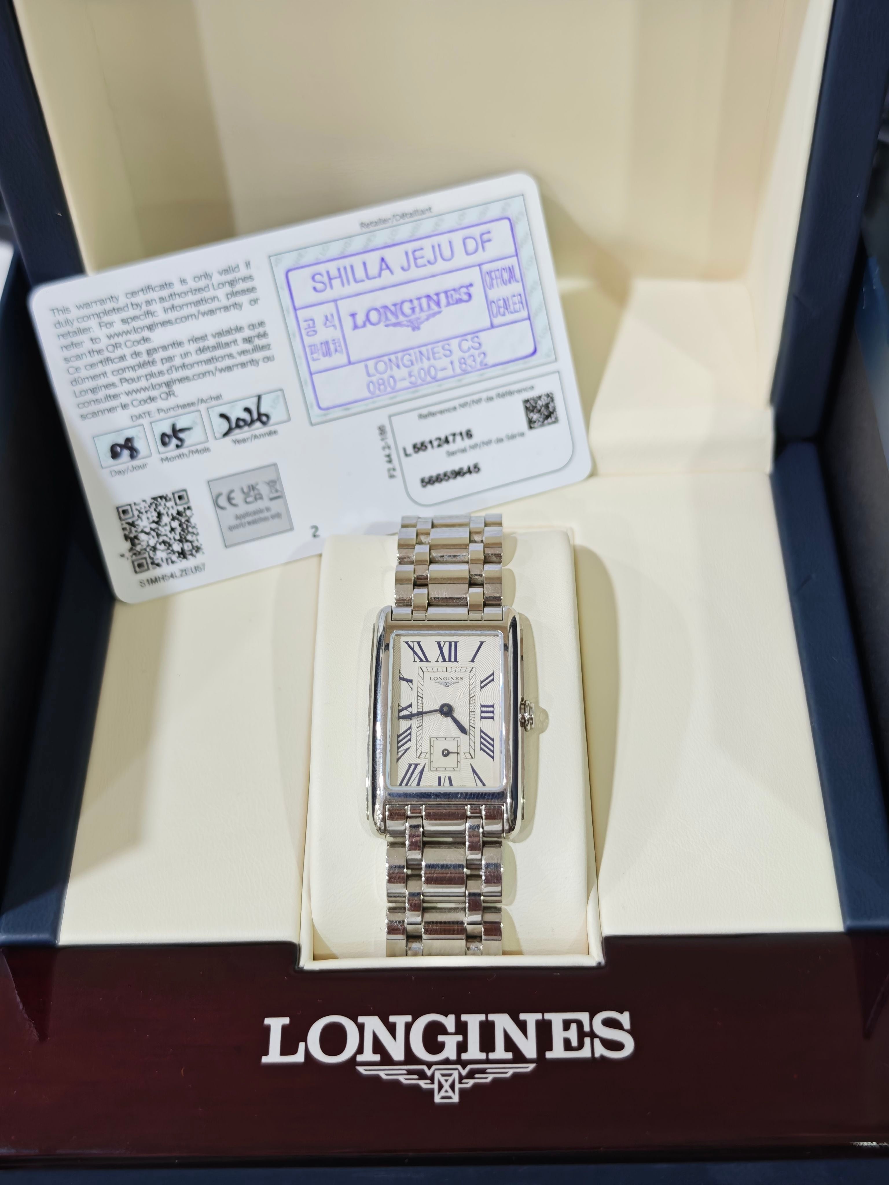 Longines Longines Dolcevita Collection Quartz watch 23.30X37.00mm L5.512.4.71.6
