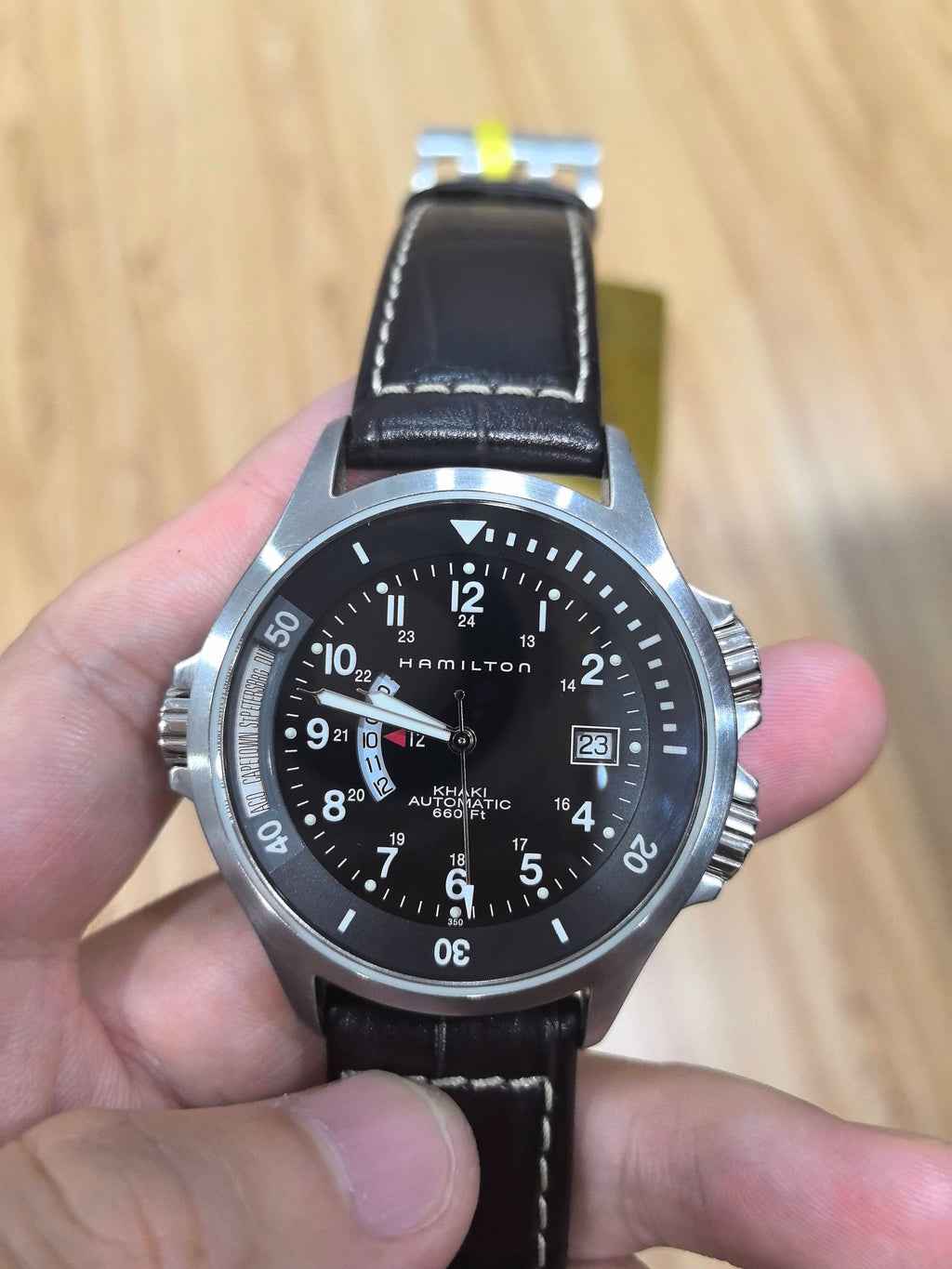 Hamilton Khaki Navy Automatic (self-winding) watch 42 millimeters H77615333