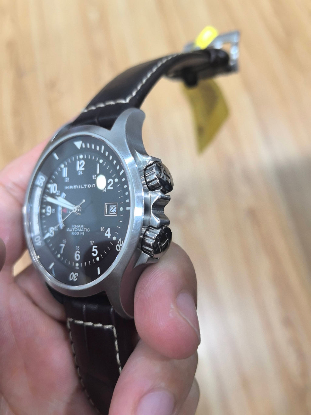 Hamilton Khaki Navy Automatic (self-winding) watch 42 millimeters H77615333