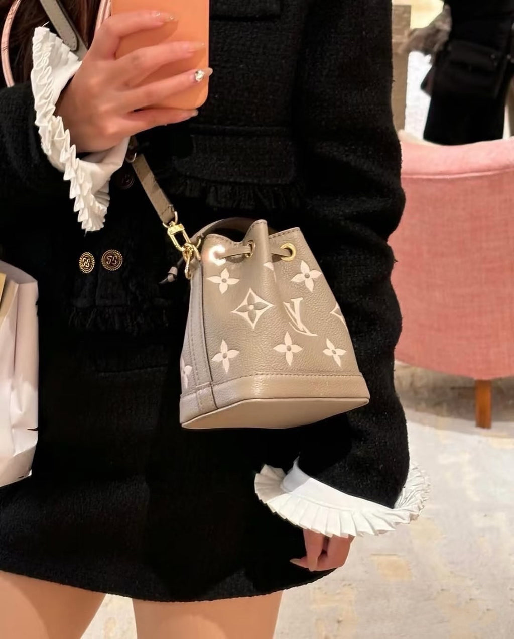 Louis Vuitton Nano Noé 13 x 16 x 10 M46291
