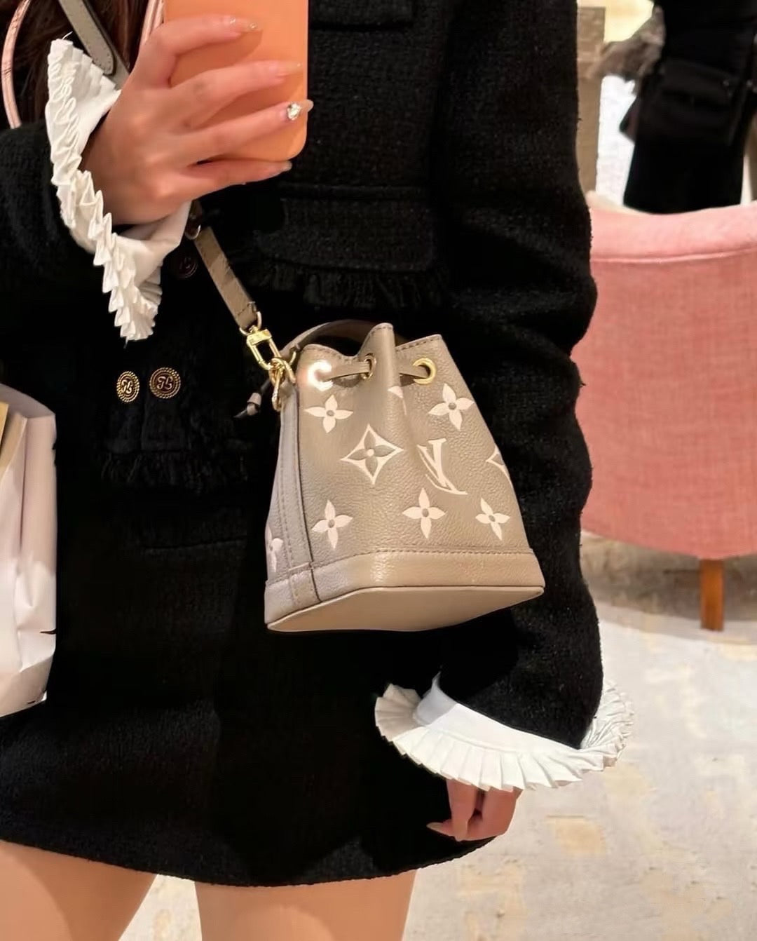 Louis Vuitton Nano Noé 13 x 16 x 10 M46291